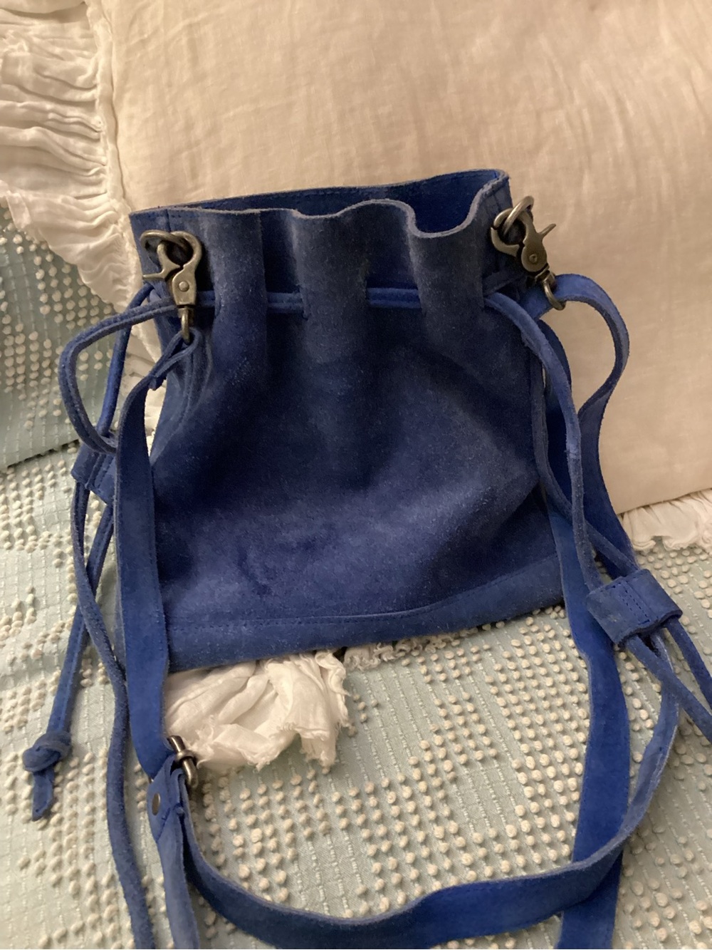 Free People Blue Suede
